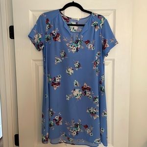 Blue Floral dress